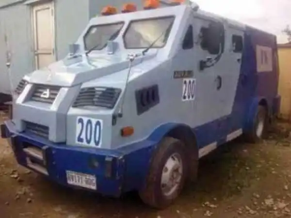 Nigerian Customs Impounds Bullion Van Used in Smuggling Bags of Rice into the Country